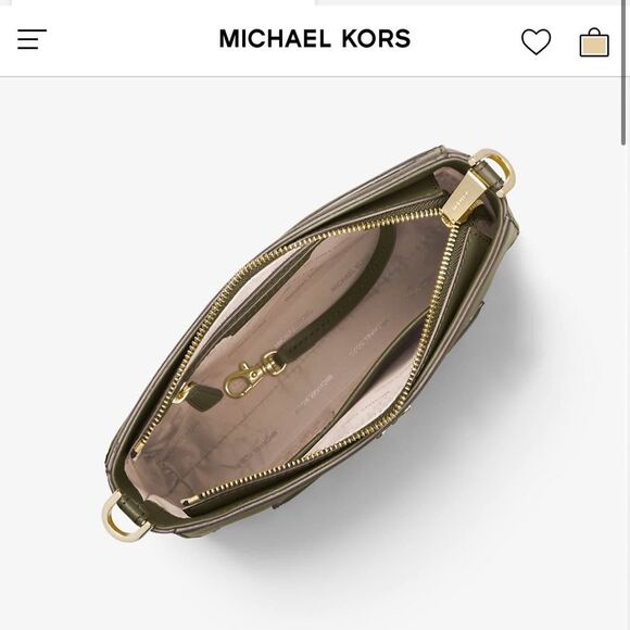 Gloria leather messenger- Michael Kors - Picture 4 of 5